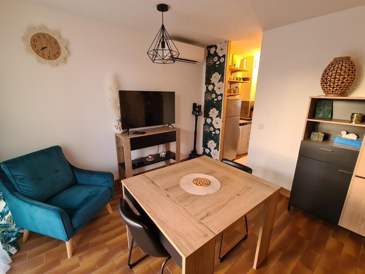 Studio Avec Terasse Vue Mer Porticcio  Bagian luar foto
